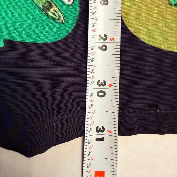 Hard Rock Fender By DaVinci Guitar Shirt Men’s L Black Guitar Print 90s Bowling - Picture 7 of 7